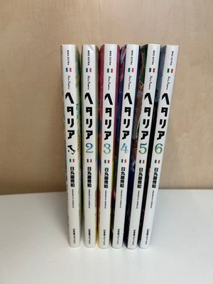 Hetalia Axis Powers Comic 1-6 .Vol Complete Set Manga Japanese | eBay