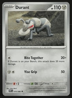 SV: White Flare Durant #070/086 Uncommon Pokemon Card