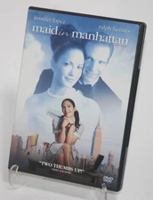 Maid in Manhattan (DVD, 2003) – Jennifer Lopez & Ralph Fiennes – Romantic Comedy