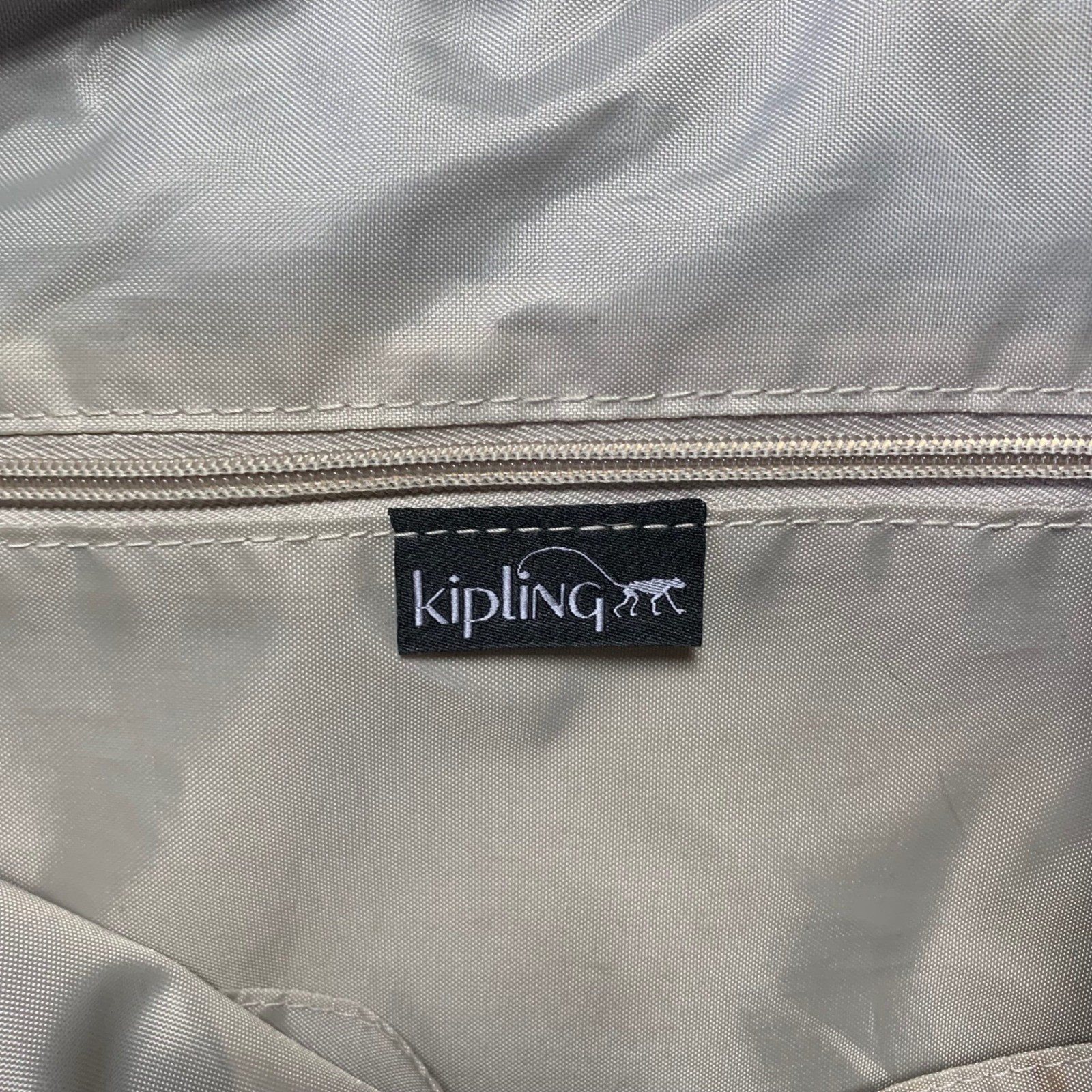 Kipling Black Nylon Backpack Drawstring Flap Back… - image 10