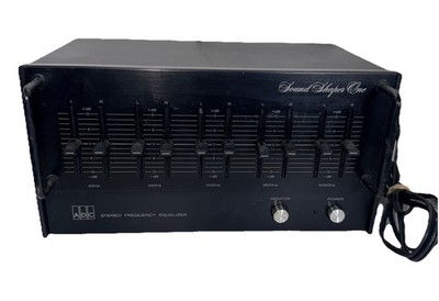 ADC Sound Shaper One Stereo Frequency Equalizer Model SS-1 | eBay