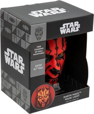 Star Wars Darth Maul Light - Lámpara frontal LED, montaje en pared o pantalla de escritorio, USB o B