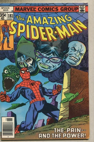 The Amazing Spider-Man: #181 VF The Pain And The Power  Marvel   SA