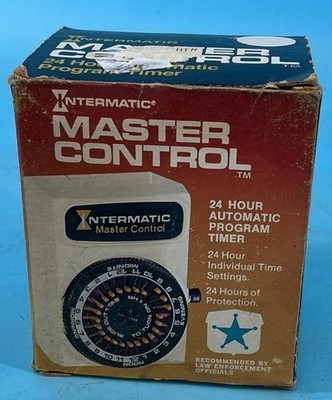 Intermatic Master Control  Model D-811 24 Hour Automatic Program Timer NOS