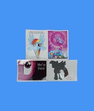 My Little Pony Temporary Tattoos Stickers Rainbow Dash Twilight Sparkle Princess