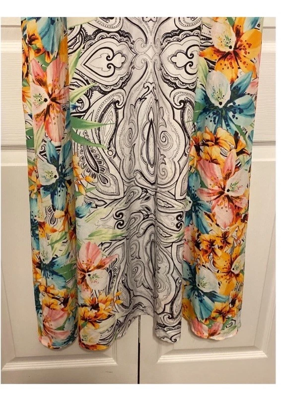 UNDERCOVER Victoria’s Secret Maxi Sleeveless Colorful Dress Gown Size Small