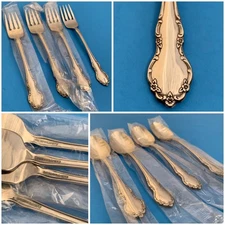 Oneida Community TENNYSON CUBE Stainless *Choose From New Sealed Sets Fork Spoon