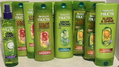 Garnier Fructis Shampoo Conditioner Bundle Hair Care Lot of 5 Sets Gel Spray