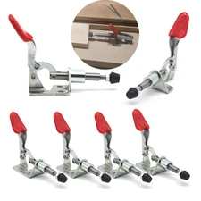 Toggle Clamps 6 Pack Push Pull Action 301AM Latch Anti Slip 110Lbs Tool
