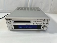 ONKYO MD-105FX MD Mini Disc Recorder High Speed Audio System Silver MDLP