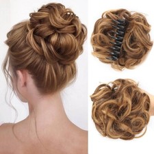 Hair Scrunchie with Hair Updo Hair Extensions Messy Bun Hairpieces for Women