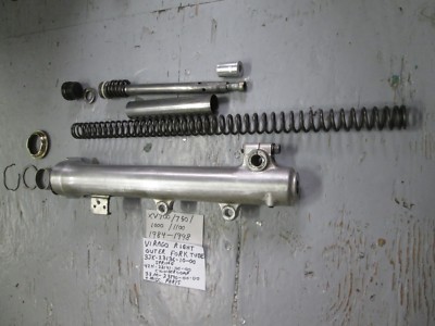 Yamaha Virago RH outer fork leg 3JK-23136-10-00 and spare parts 