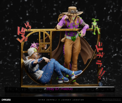 STEEL BALL RUN Gyro Zeppeli Joestar CHIKARA Studio Resin Statue