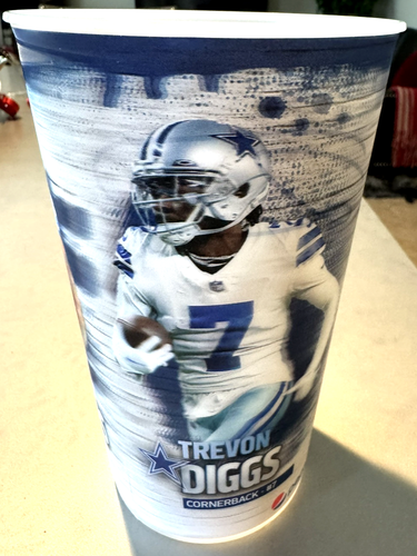 Dallas Cowboys Autographed Collector Cup -Parsons, Diggs & Lawrence - Picture 7 of 19