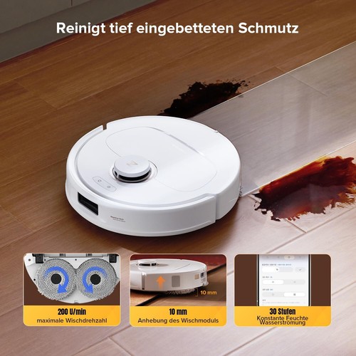 roborock Qrevo 5AE Saugroboter mit Wischfunktion,Zero-Tangle System,12000Pa - Bild 6 von 9