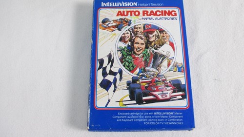 AUTO RACING Intellivision - Picture 4 of 6
