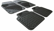 Heavy Duty Rubber & Carpet Car Floor Mats Set fits Vauxhall ASTRA AGILA MERIVA
