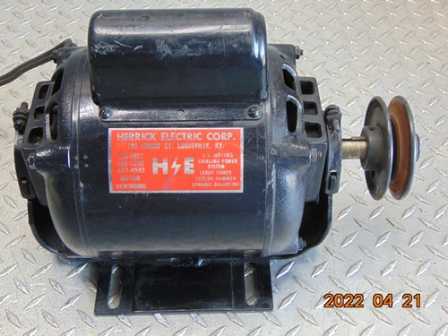 EMERSON KS73CXCE-338 1HP AC MOTOR 208/230V 1750 RPM TYPE KS