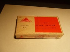 VTG NIB TEAR IN PACKAGE SOFASCO UNIT P-K A 6 WIRE SPLINT FIRST AID USA MADE NC