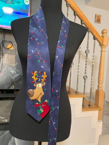 American Greetings Silk Christmas Tie