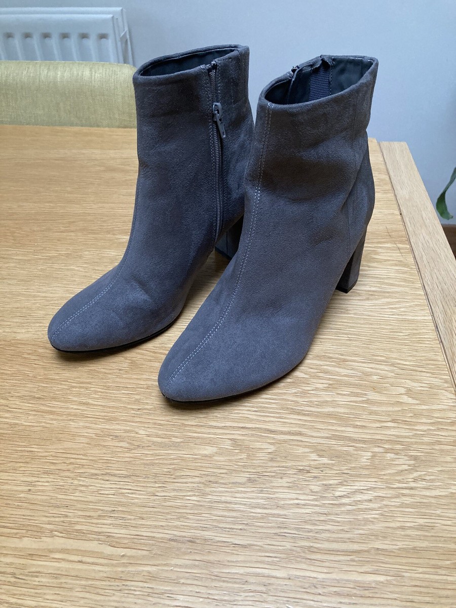 M&S marks and spencer ladies womens faux suede ankle boots uk