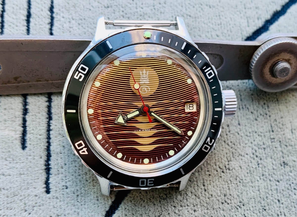 VOSTOK amphibian Neptune RRR 2416 automatic/WOSTOK 21 jewels