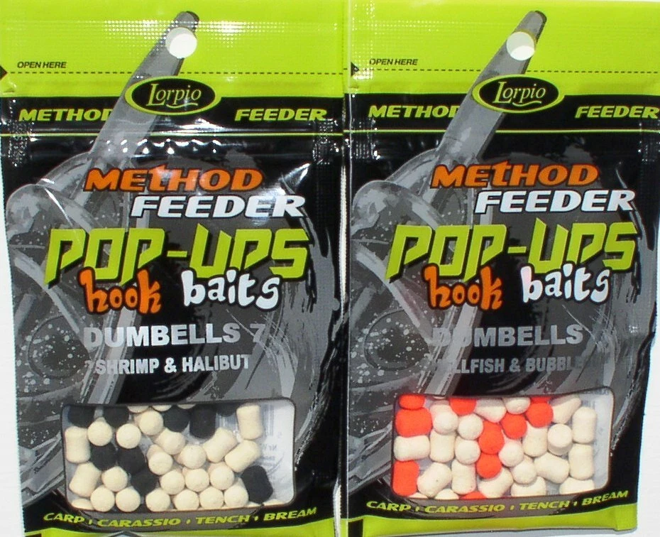 Method Feeder Sinking + Floating Dumbell Hook-Baits + Wafter, Pellets, Boilies - Bild 2 von 4