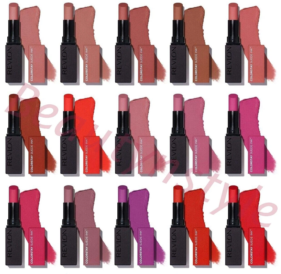 Revlon Colorstay Suede Ink Lipsticks - Choose Your Shade