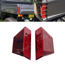 Pair Left + Right Red Rear Brake Lamp Tail Light For Ranger XP 900 EPS 2013-2018