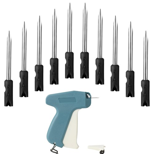 Jeffdad 10pcs Standard Tagging Gun Needles Replacement Needles Tagging Gun Cl...