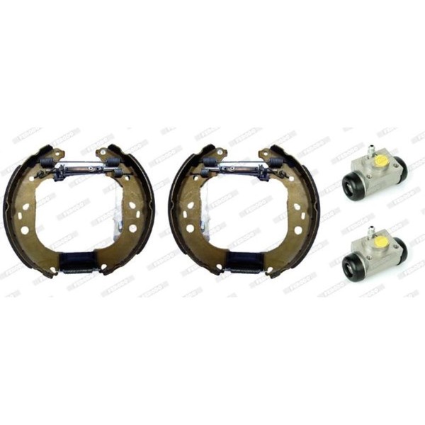 Ferodo Bremsbackensatz Bremsbacken Hinten FüR Ford Focus II Da_ HCP DP-image