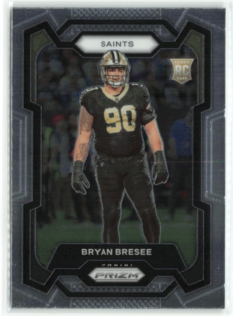 Bryan Bresee RC 2023 Panini Prizm Rookie New Orleans Saints #372