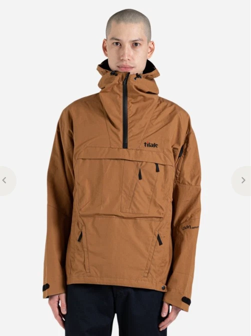 Tilak Odin Ventile Jacket Anorak Pull Coquille Acronyme Supreme Cannelle Neuf avec étiquette
