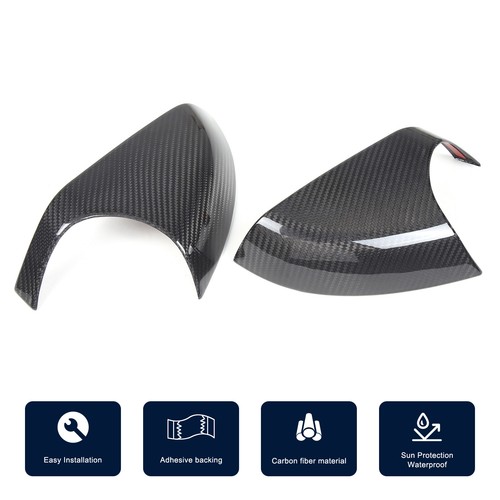 Dry Carbon Car Rearview Side Mirror Cover Accessories Trim For Lotus EMIRA 21-23 - Picture 2 of 9