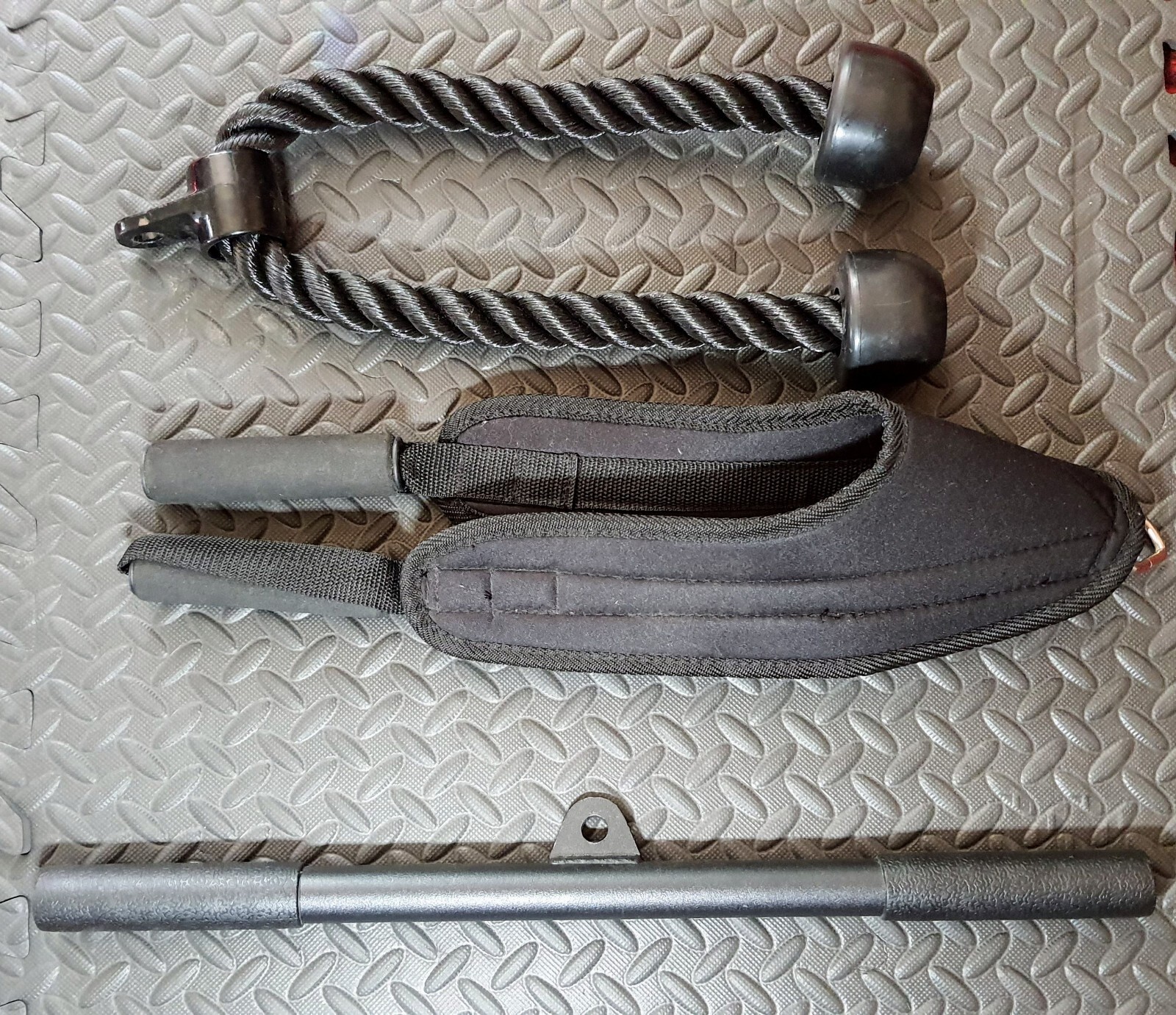 RIP X Multi Gym Weights Lat Pull Down Machine + Attachments