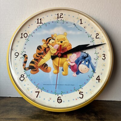 Winnie the Pooh 掛時計 楕円形 ディズニー s-l400.jpg