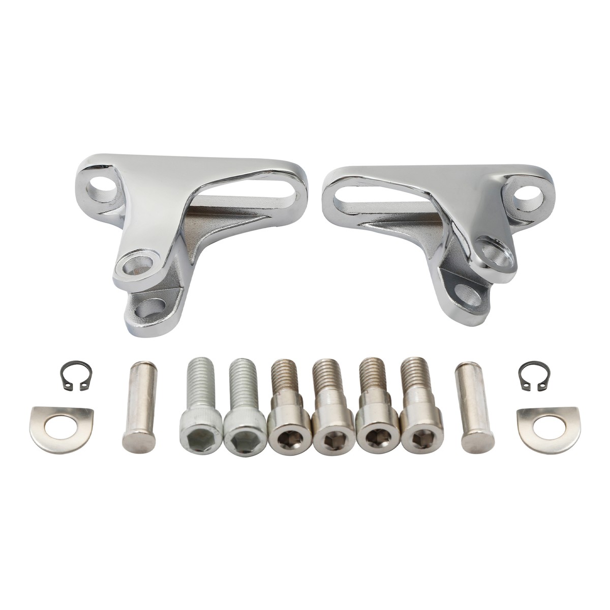 Chrome Passenger Footpeg Peg Mini Mount Fit For Harley