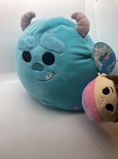 Squishmallow Sully 10  Sulley  Boo Set Monsters Inc Kelly Toy NWT Fast Ship 