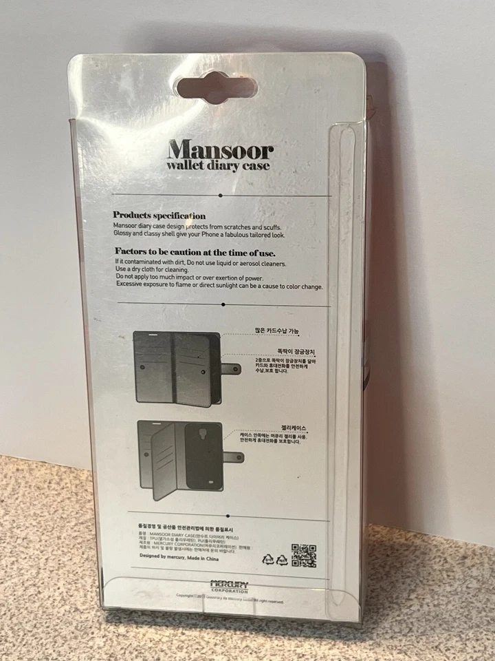 Goospery iPhone 6/6s Mansoor бумажник дневник чехол красный новый, никогда не использовался. - Изображение 4 из 4