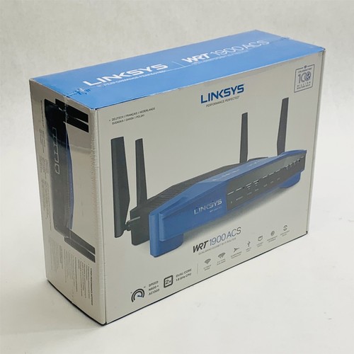 Linksys WRT1900ACS-EU Dual-Band N600+AC1300 Europe Version Router Sealed New - 第 1/6 張圖片