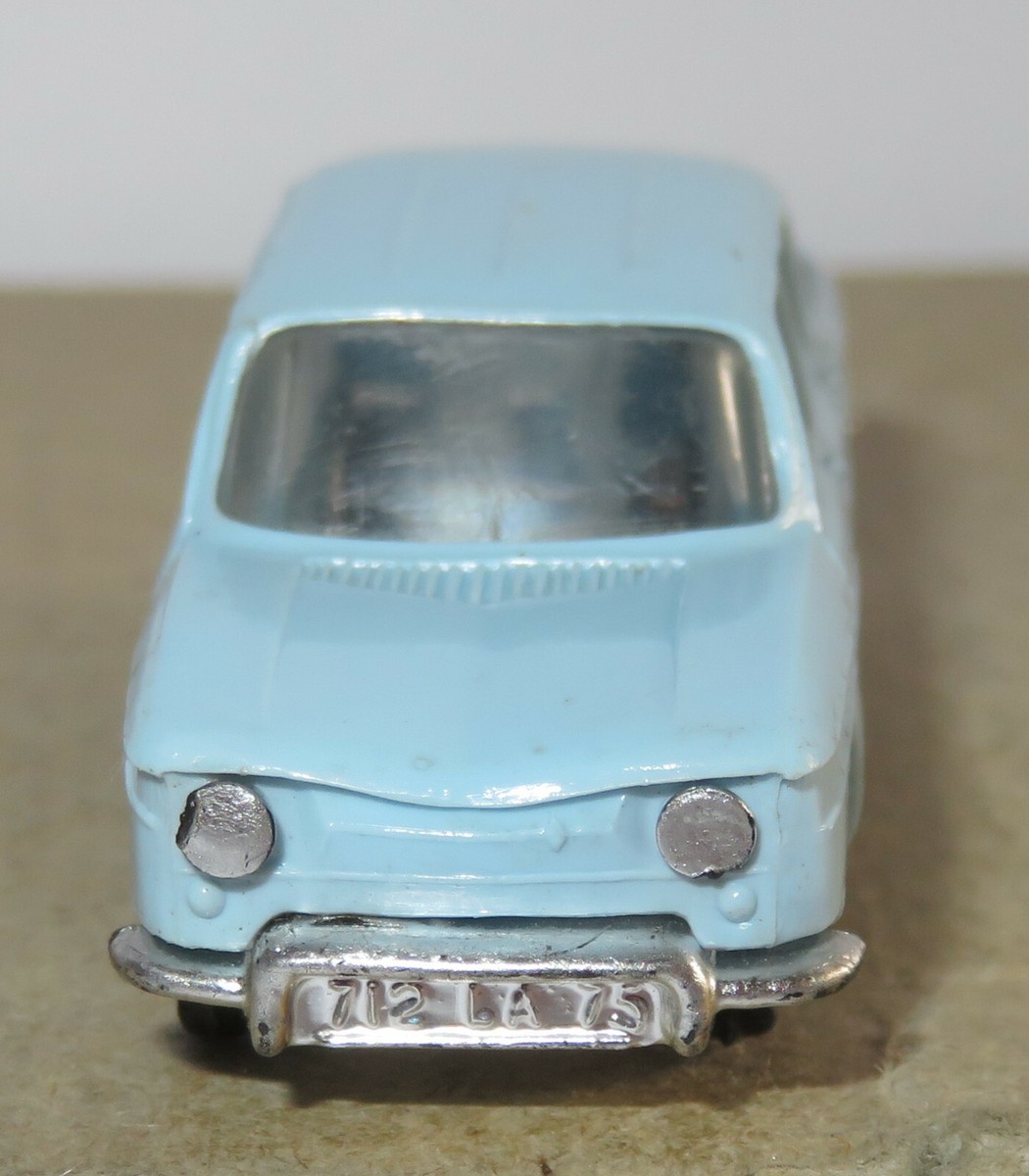 Norev Les Micro Miniatures – Renault 8 Bleue – échelle 1/86 HO – Boîte
