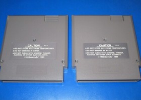 Lot of 2 Nintendo NES Puzzle Video Game Cartridges Tetris + Loopz (Tested)