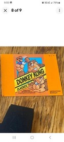 sigillo circolare Donkey Kong Classics completo di scatola nintendo nes gioco originale