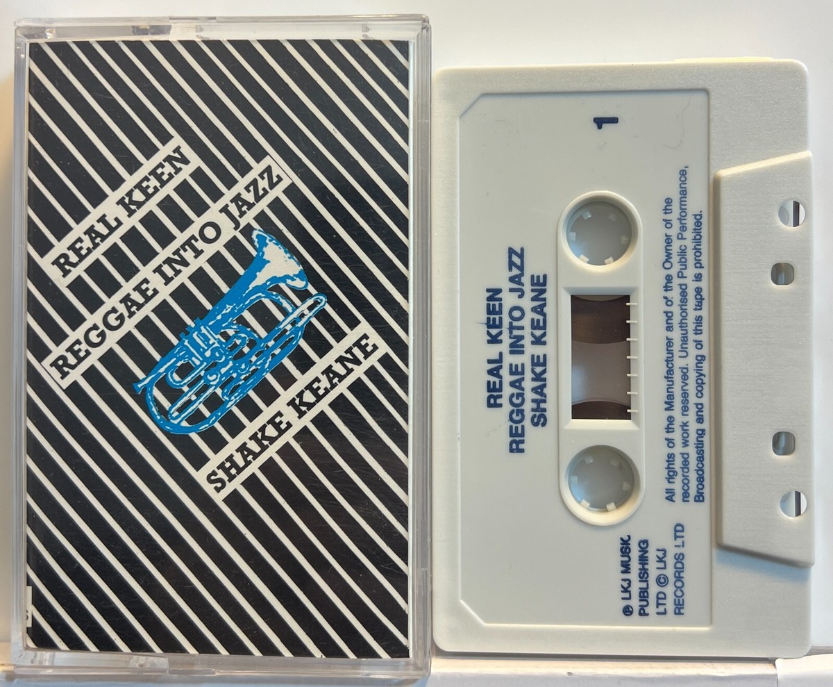 Shake Keane : Real Keen Reggae Into Jazz (Cassette Tape) *Rare