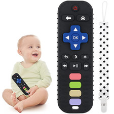 Chuya Baby Teether Toy Chew Toy for Babies 3-24 Months TV Remote Control Shape T