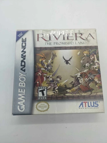 Riviera: The Promised Land Game Boy Advance, 2005 Game, Box, Manual EX Condition