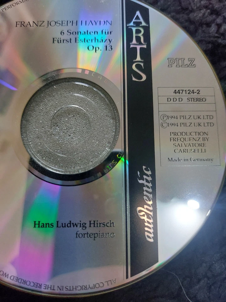 Franz Joseph Haydn Sonatas for Fuerst Esterhazy op 13 ARTS 447459-2 Can Pilz - Bild 2 von 3