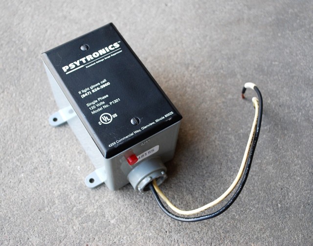 Psytronics 120V Transient Surge Suppressor P1301 USED eBay