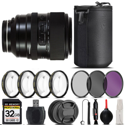 Tamron 50-400mm f/4.5-6.3 III VC Lens for Sony+4PC Macro Kit+3 Piece Filter-32GB