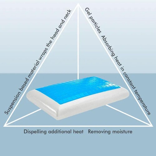 Cooling Orthopedic Memory Foam Contour Cervical Pillow Head BEST Back Neck丨UK - Picture 3 of 16